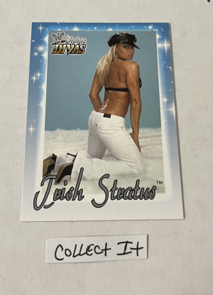Trish Stratus 2003 Fleer Divas Card # 77 front