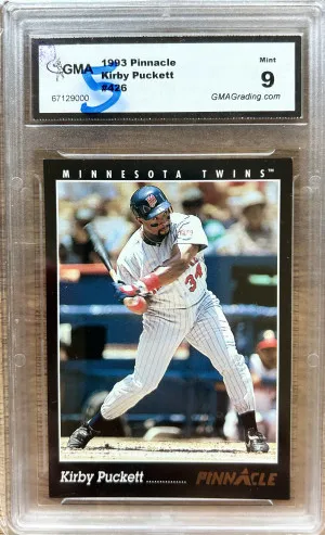 1993 pinnacle Kirby Puckett front