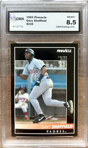 1992 Pinnacle Gary Sheffield front