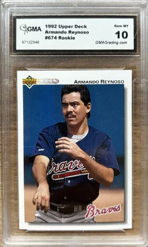 1992 upper deck armando reynoso rookie front