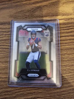 2023 Panini Prizm Football CJ STROUD RC Rookie Card Base #339 Houston Texans front