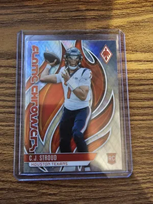 2023 Panini Phoenix - Flame Throwers #FLA-21 C.J. Stroud (RC) front