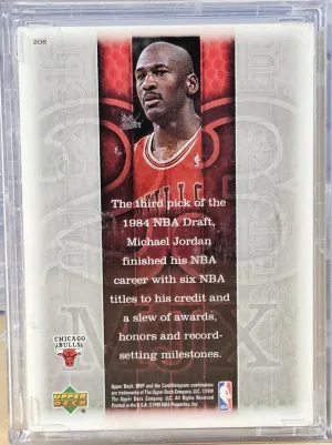 1999-00 Upper Deck MVP Basketball Michael Jordan MJ Exclusives Full 30-cards set 179-208
All Mint condition back