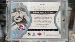 2014-15 The Cup - #1/10 Quad Patch Foundations
Semyon Varlomov back