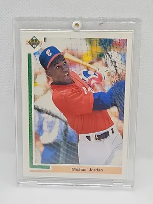 Michael Jordan 1991 Upper Deck Baseball Rookie RC  SP1 front
