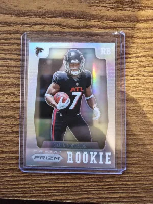 2023 Panini Prizm Bijan Robinson Silver Flashback Rookie RC Falcons #PFR-6 front