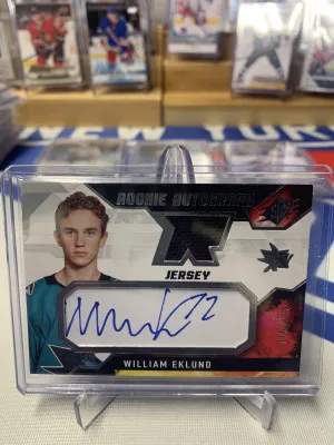 2021-22 Upper Deck SPX RPR William Ekland 76/175 front