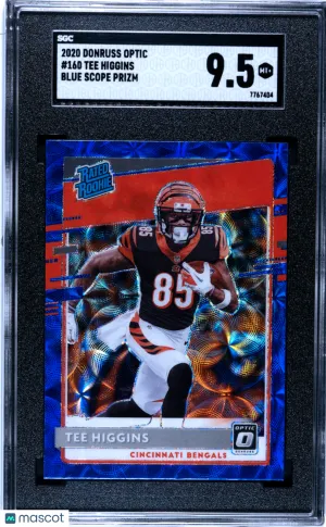 2020 Donruss Optic Tee Higgins #160 SGC 9.5 front