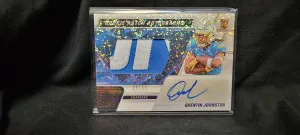 2023 Zenith Quentin Johnston RPA /50 front