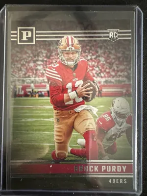 2022 Panini Chronicles Panini Brock Purdy front