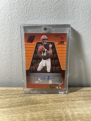 Dorian Thompson Robinson Zenith Rookie Auto front
