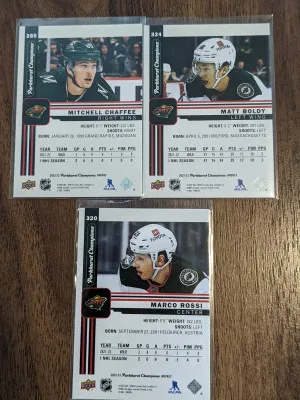Parkhurst champions rookies matt Boldy Marco Rossi Mitchell chaffee back