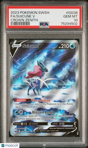 2023 PokéMon TCG Fa #GG38 PSA 10 front