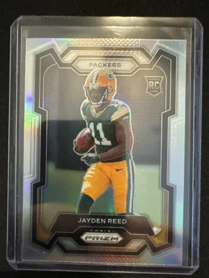 2023 Panini Prizm Jayden Reed Silver Prizm front