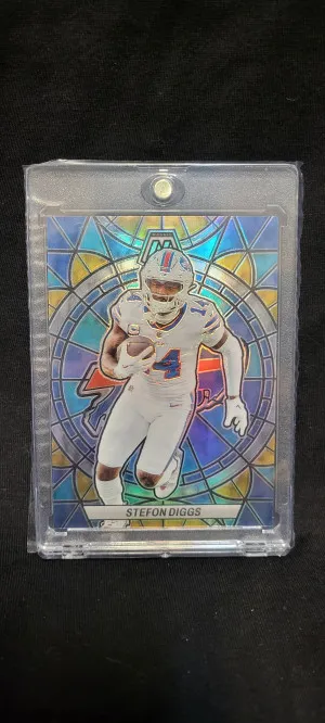 2023 Mosaic Stefon Diggs Stained Glass front
