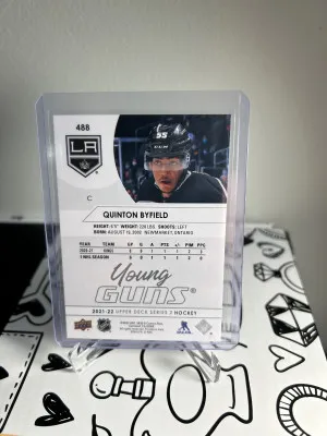 Quinton Byfield Young Guns back