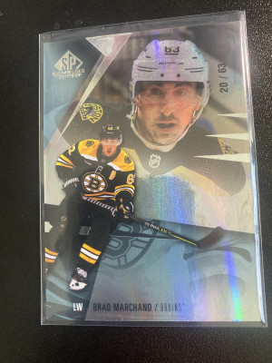 Brad Marchand 23-24 SP Game Used /63 front