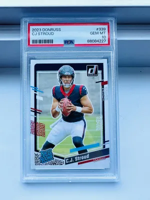 2023 Donruss CJ Stroud RC Rated Rookie front