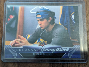 Devon Levi Young guns canvas front