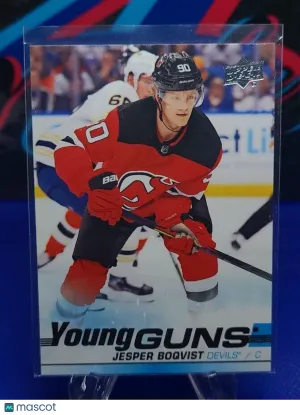 Jesper Boqvist 2019-20 Upper Deck Young Guns #233 front