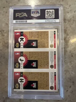 1996 Collectors Choice Harper/Jordan/Kerr back