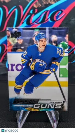 Jack Quinn 2022-23 Upper Deck Young Guns #204 front