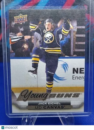 Jack Eichel 2015-16 Upper Deck Young Guns Canvas #91 front