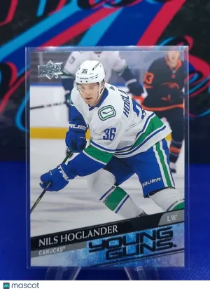 Nils Hoglander 2020-21 Upper Deck Young Guns #462 front