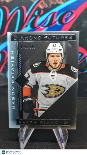 Mason McTavish 2021-22 Upper Deck Diamond Futures SP/249 #MM front