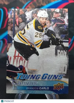 Brandon Carlo 2016-17 Upper Deck Young Guns Canvas #97 front