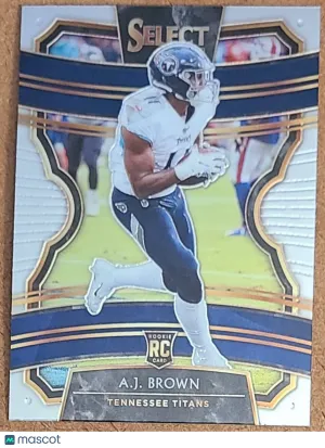 AJ Brown 2019 Panini Select Concourse RC #30 front