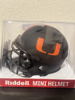 Warren Sapp signed mini helmet back