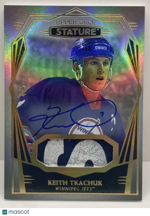 2022-23 Stature Hockey Keith Tkachuk #22 Patch/Glove Auto /5 front