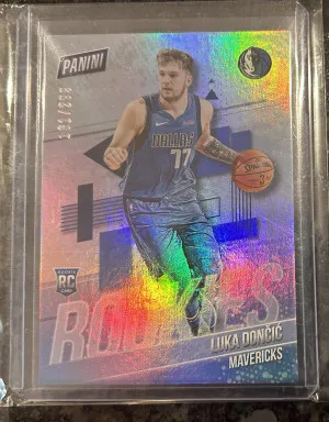 2019 Luka Doncic Panini The National RC /299 front