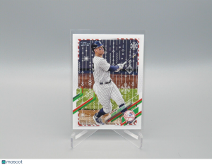 2021 Topps Holiday Mega Box MLB Metallic #HW99 Aaron Judge | NYY - Yankees | NM front