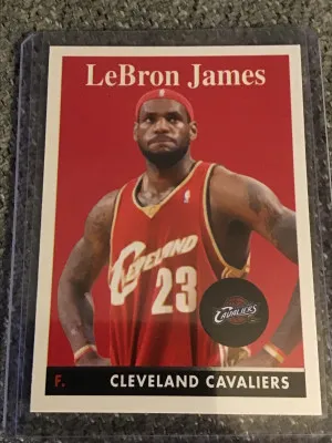2008 Topps Lebron James front