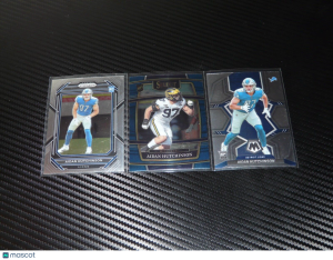 Aidan Hutchinson RC Rookie #33 #320 #340 2022 Panini Prizm Select Mosaic Lions front