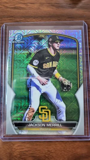 Jackson Merrill BCP-244 - Bowman Chrome front