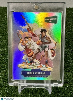 2020-21 COLLEGIATE CHRONICLES DOWNTOWN ROOKIE JAMES WISEMAN RC CASE HIT SSP front