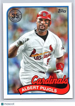 2024 Topps 1989 35th Anniversary #89B-7 Albert Pujols St. Louis Cardinals front