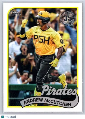2024 Topps 1989 35th Anniversary #89B-48 Andrew McCutchen Pittsburgh Pirates front