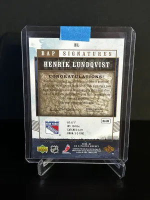 Henri Lundqvist BAP AUTO back