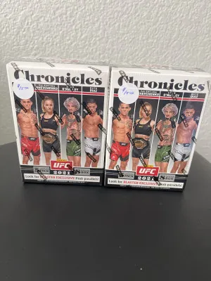 2021 chronicles UFC blaster box (2) front