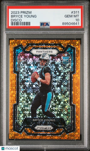 2023 Panini Prizm Bryce Young #311 PSA 10 front