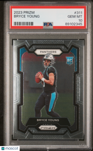 2023 Panini Prizm Bryce Young #311 PSA 10 front