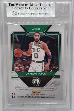 Jayson Tatum Sensational Signatures back