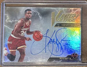 2017-18 Kenny Smith Panini Vanguard High Voltage Auto 39/49 front