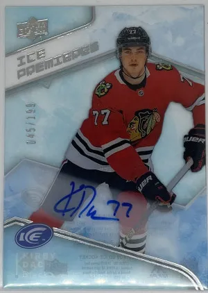 Kirby Dach 2019-20 Upper Deck ICE Premieres /199 front