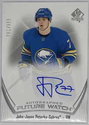 John-Jason Peterka 2021-22 SP Authentic FWA /999 front