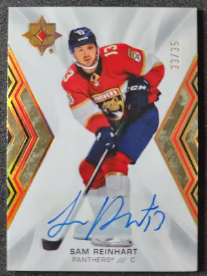Sam Reinhart Ultimate Collection Auto /35 front